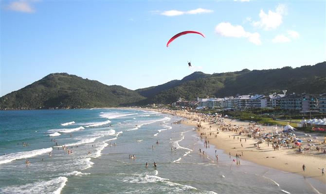 Praia em Florianópolis, Santa Catarina