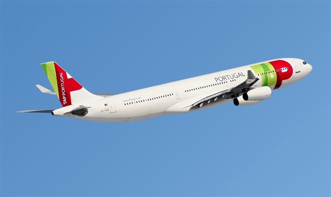 O A340 é utilizado na ligação entre Brasil e Europa