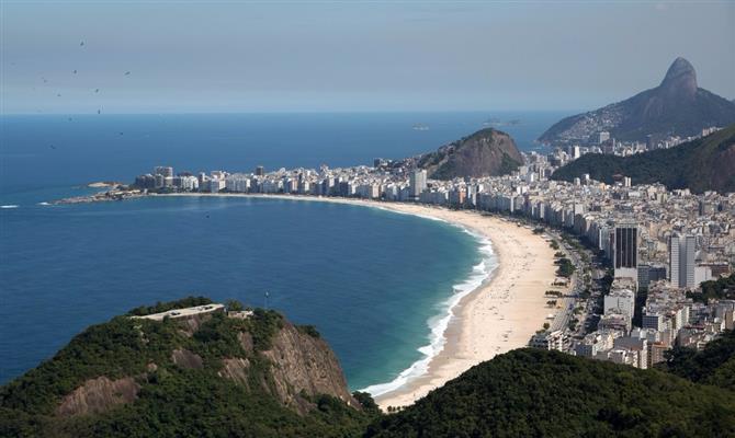A Praia de Copacabana conquistou o quinto lugar do ranking