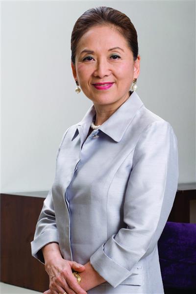 A fundadora da rede Blue Tree, Chieko Aoki