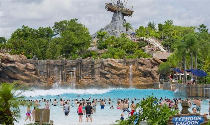 Disney reabre parque aquático Typhoon Lagoon em 2 de janeiro
