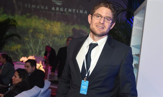 O gerente geral da Aerolíneas Argentinas para o Brasil, Gonzalo Romero