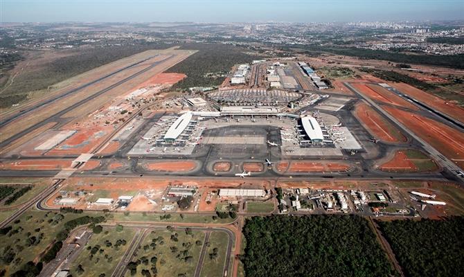 Aeroporto de Brasília registrou crescimento de 10,1% em relação a agosto de 2024