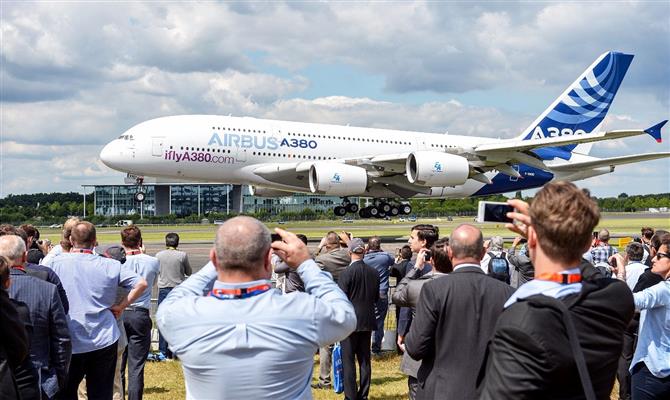 O modelo A380 tem sofrido com a concorrência de modelos menores e mais econômicos.