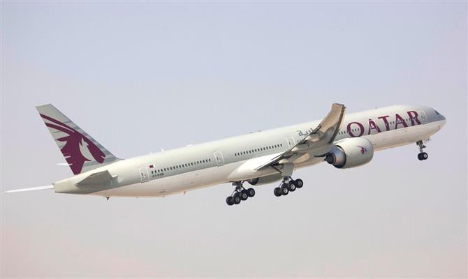 Voo feito com o B777-300 faria parte do roteiro Doha-São Paulo-Buenos Aires-São Paulo-Doha