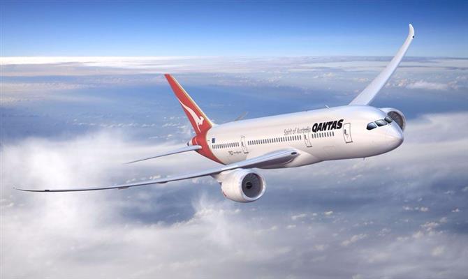 Um Boeing 787-9 está utilizando o biocombustível em voo LAX-Melbourne; redução de emissão de carbono pode chegar a 80%