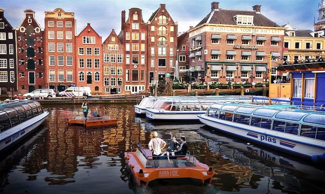 Amsterdã deve receber mais turistas que toda a população da Holanda em 2018