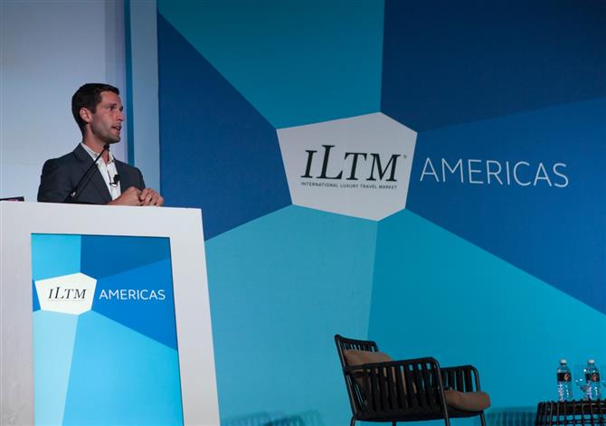 Jornalista brasileiro Pedro Andrade foi mediador do painel de abertura da ILTM Americas