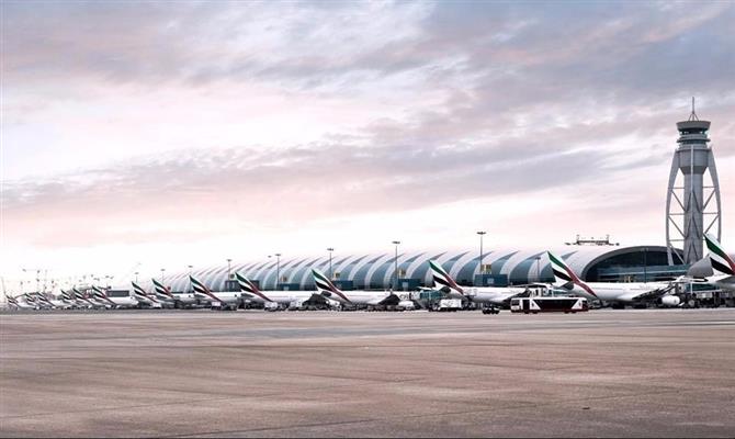 Aeroporto internacional de Dubai está entre os mais movimentados do mundo