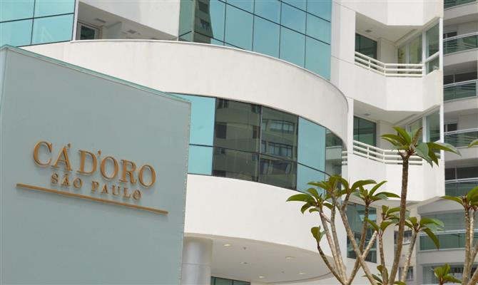 Hotel Ca'd'oro, em São Pauolo, um dos parceiros na promoção via Fastbooking