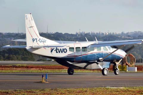 Aviões da Two fazem os voos entre Belém e Soure