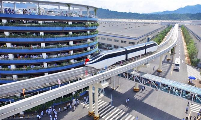 Skyrail pode transportar entre dez e 30 mil passageiros por hora