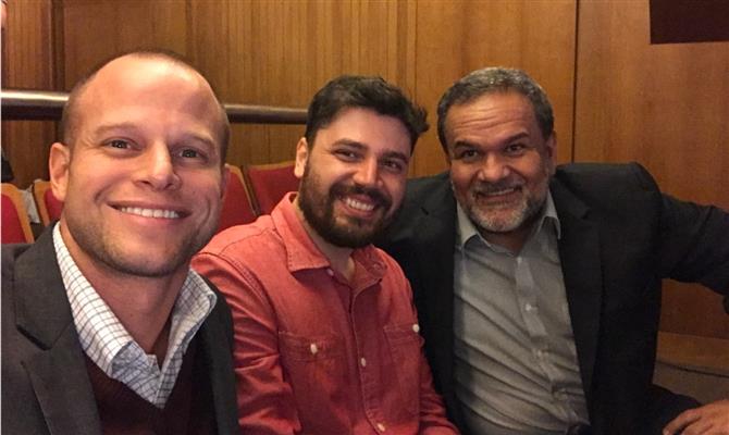 Guilherme Alcorta, Renê Castro e Artur Luiz Andrade, da PANROTAS
