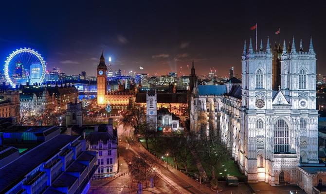 Londres recebeu pouco mais de 1 milhão de avaliações, mais do que qualquer outra cidade no mundo