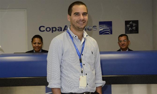 Gilson Azevedo integrava o time da Copa Airlines desde 2012