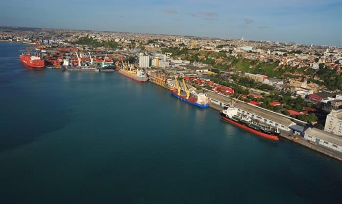 Porto de Salvador, na Bahia