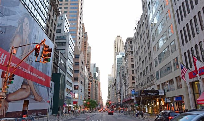A Quinta Avenida é por si só a mais famosa atração de Manhattan
