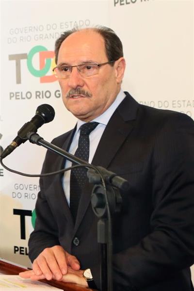 O governador do Rio Grande do Sul, José Ivo Sartori