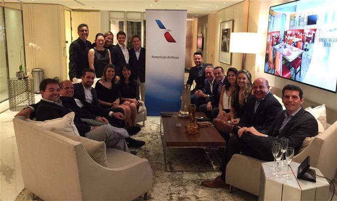 Representantes das empresas catarinenses premiadas pela American Airlines
