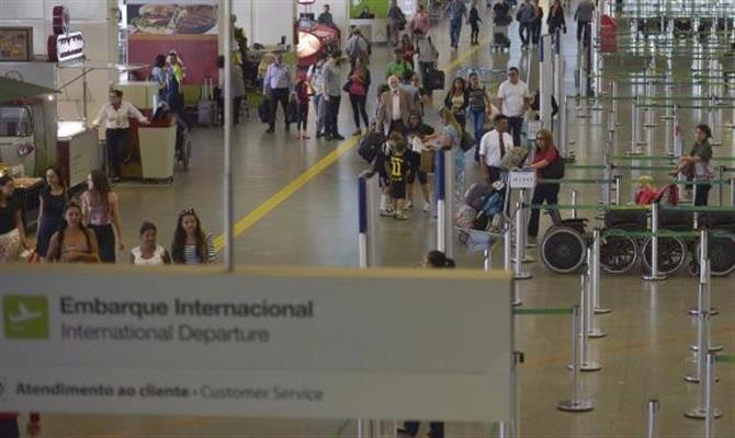 Os tetos tarifários do aeroporto de Brasília foram reajustados em 8,7317%