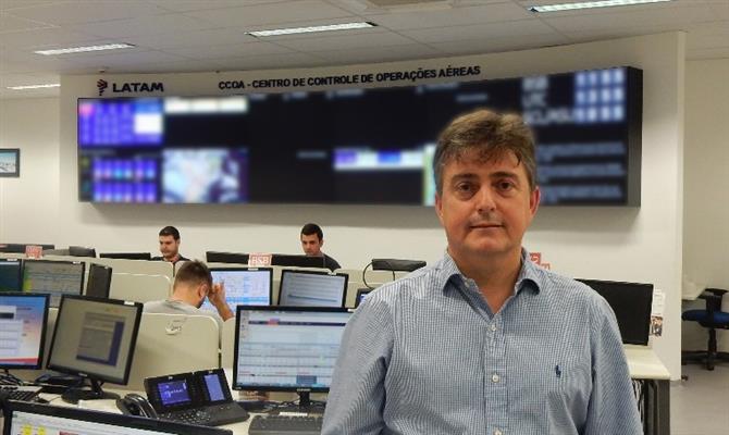 Samuel di Pietro, diretor do Centro de Controle de Operações Aéreas da Latam