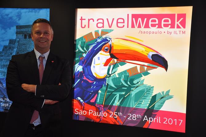 Simon Mayle, diretor da Travelweek by ILTM