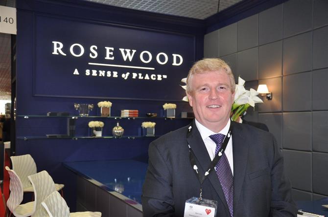 Alan Love,diretor de Vendas Globais do Rosewood Hotel Group