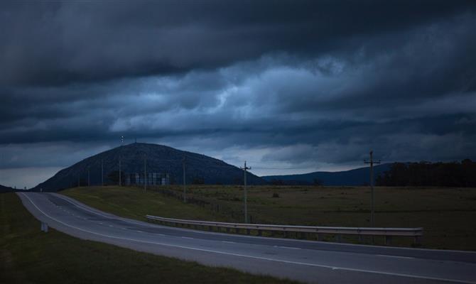 Rota Interbalneária na altura do Cerro Pan de Azúcar. Uma das estradas utilizadas no roteiro