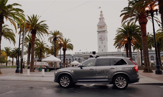 Modelo utilizado pelo Uber, em São Francisco, é o Volvo XC90 SUV