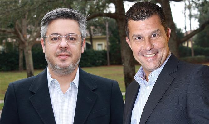 Fábio Cardoso, CEO da VHC, e Luís Paulo Luppa, presidente do Grupo Trend