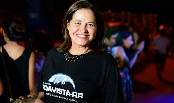 Alda Amorim, superintendente de Turismo de Boa Vista