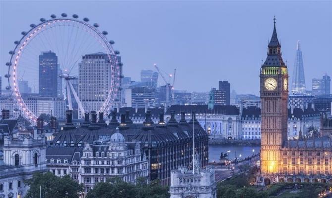 Apesar do número recorde de turistas em Londres, gastos caíram