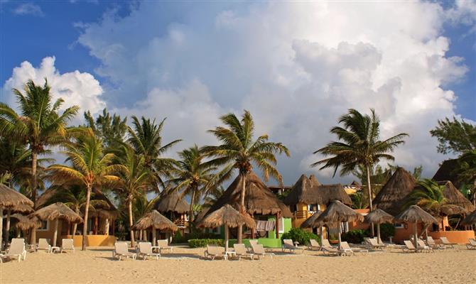 Playa del Carmen, na Riviera Maya, um dos destinos mais importantes do México