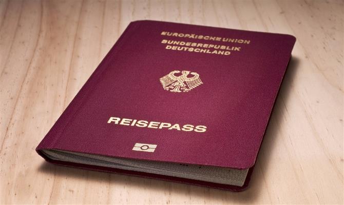 O passaporte alemão ficou em primeiro lugar no ranking
