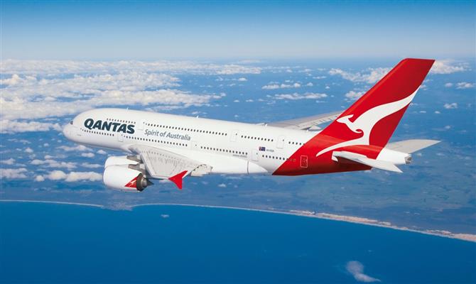 Airbus 380 da australiana Qantas