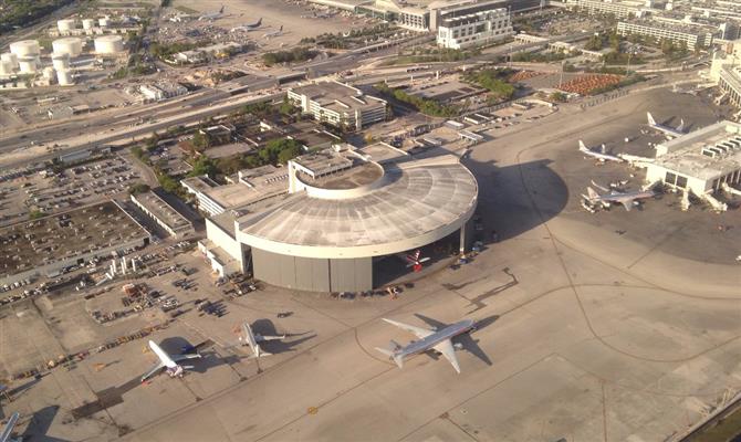 Aeroporto de Miami recebeu mais de 44,6 milhões de passageiros