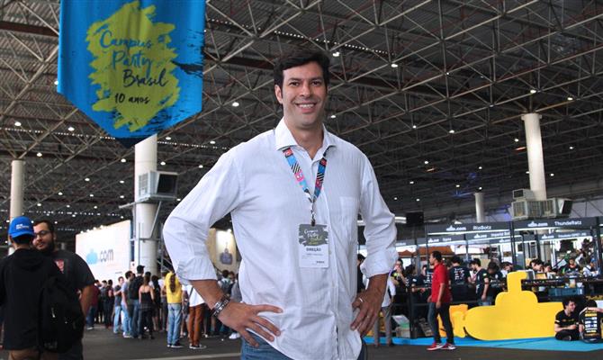 Diretor-geral da Campus Party, Tonico Novaes