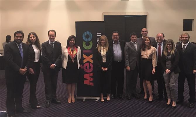 Os representantes das principais operadoras e OTA's do Brasil se reuniram com o Conselho de Promoção Turística do México, na Cidade do México.