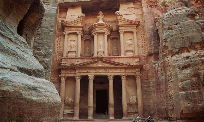 Petra é uma das sete maravilhas do mundo moderno