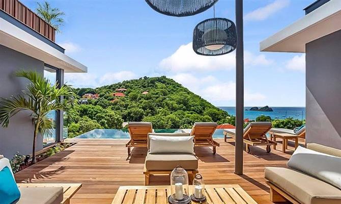 Vila em São Bartolomeu, no Caribe, disponível no inventário da Luxury Retreats