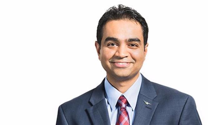 O vice-presidente de Engajamento e Fidelidade do Cliente da Delta Air Lines, Sandeep Dube