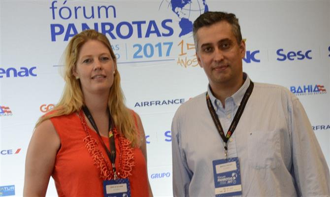 Greetje de Haan e Marcelo Bicudo, da Allpoints