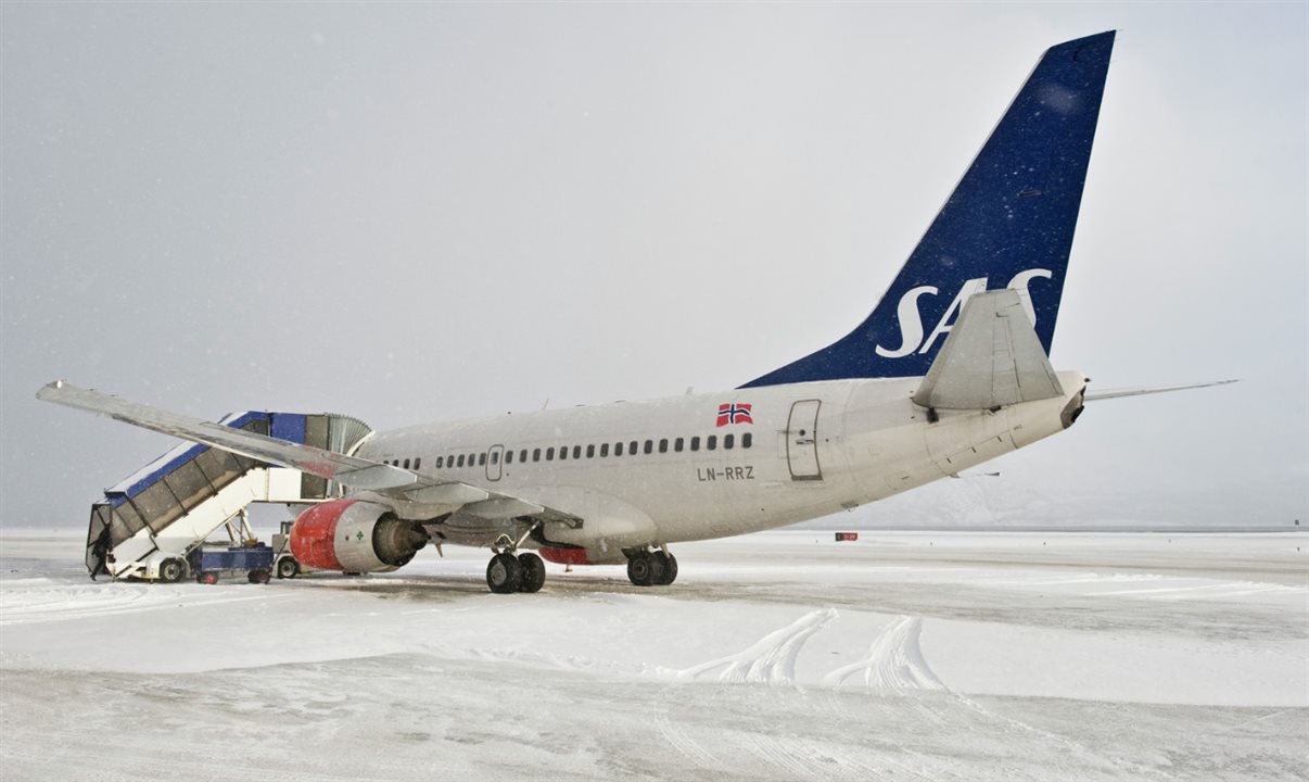 Entre as grandes transportadoras (que operaram mais de 20 mil voos no mês), a SAS Scandinavian Airlines apresentou o maior índice de pontualidade