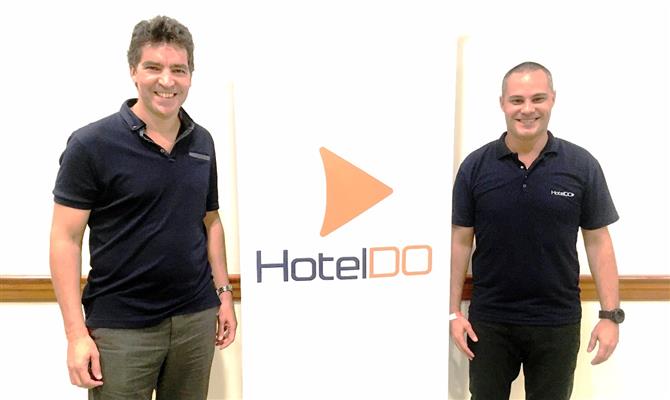 Alejandro Calligaris, managing director, e Marcio Nogueira, diretor comercial Brasil da Hoteldo