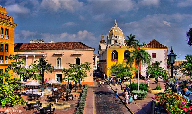 Cartagena é um dos principais destinos da Colômbia