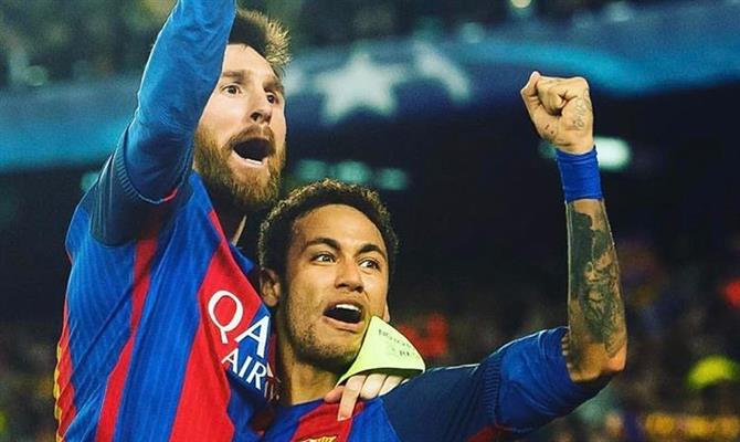 Lionel Messi e Neymar