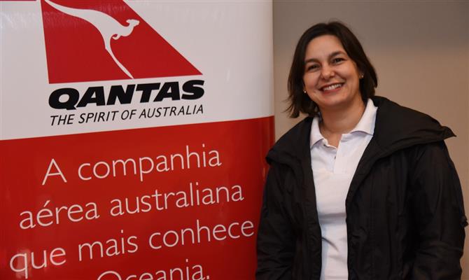 Erica dos Santos, executiva de Contas da Qantas 