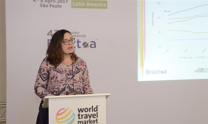 Marilia Borges, da Euromonitor, apresenta tendências do Turismo na WTM