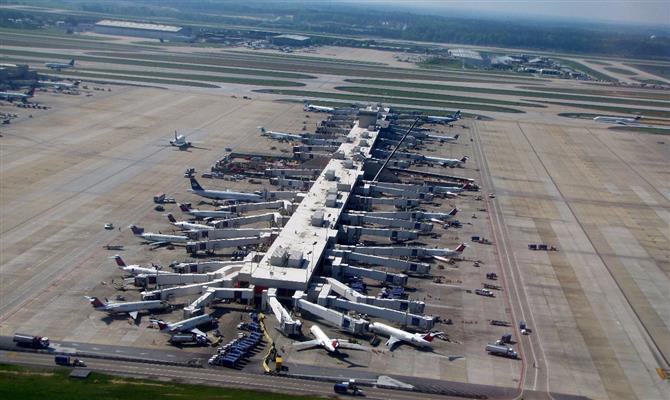 O Aeroporto de Atlanta Hartsfield-Jackson perdeu o posto de mais movimentado do mundo