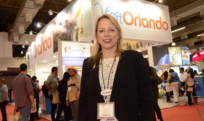 Danielle Saba Hollander, chief Marketing officer de Visit Orlando